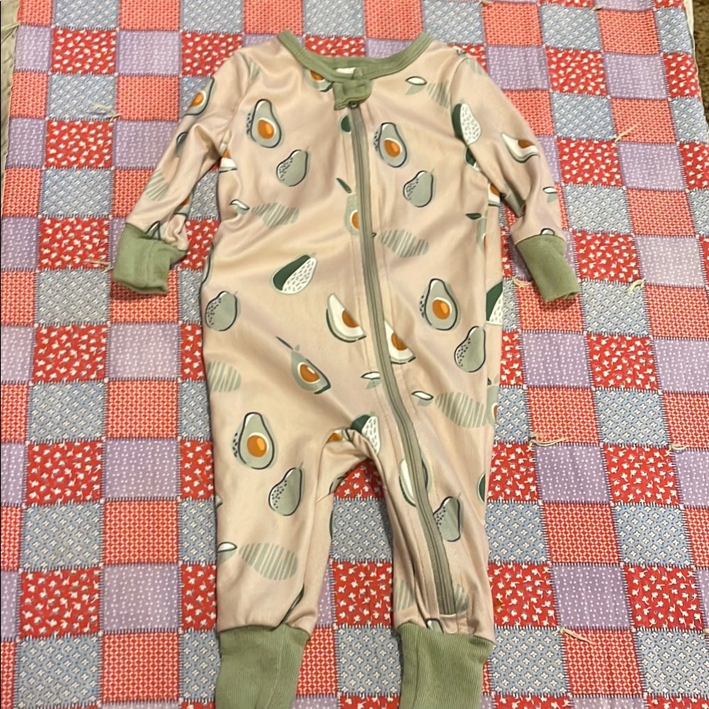 🎉Avocado Print Kids One Piece. E212